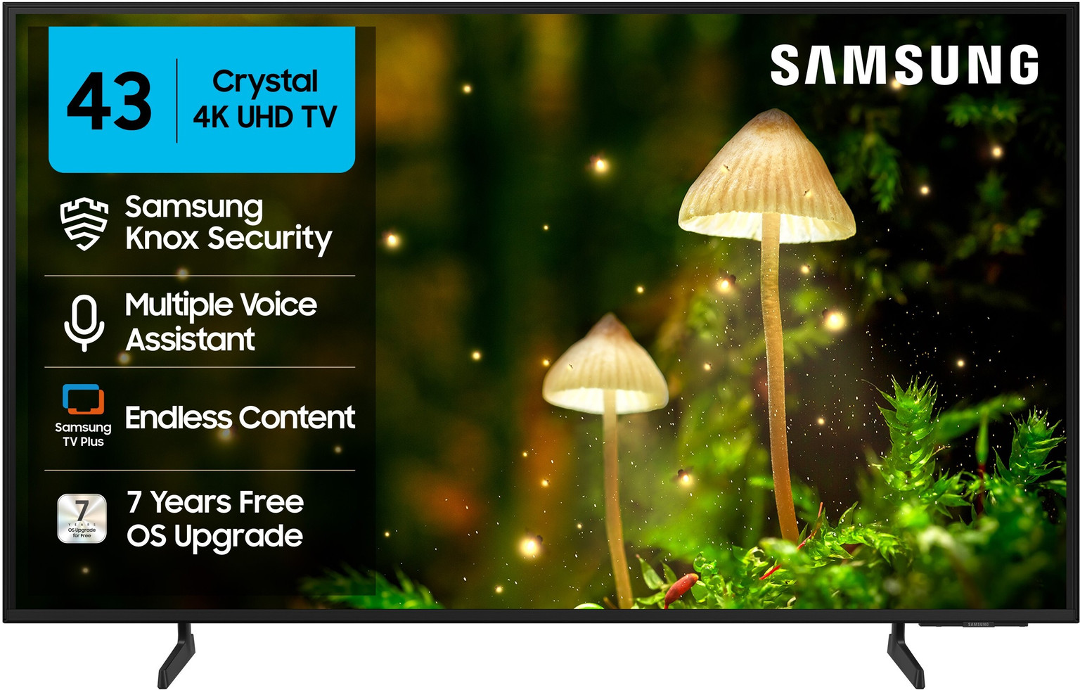 Crystal 4K Infinity Vision 163 cm (65 inch) Ultra 