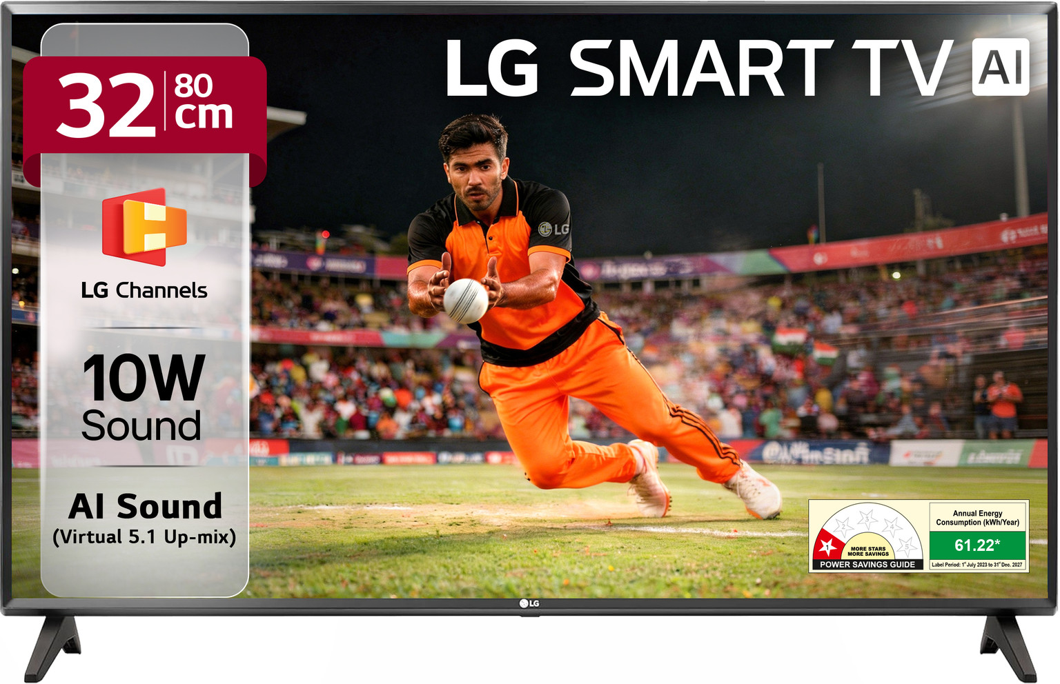 LR570 80 cm (32 inch) HD Ready LED Smart WebOS TV 